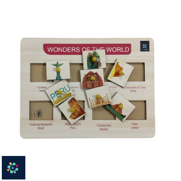 WONDERS OF THE WORLD EDUCATIONAL TRAY