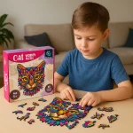 Metclap Magical Baby Cat Jigsaw Puzzle – Engaging and Educational Fun for Kids | Perfect for Toddlers & Preschoolers