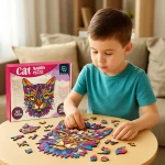 Metclap Magical Baby Cat Jigsaw Puzzle – Engaging and Educational Fun for Kids | Perfect for Toddlers & Preschoolers