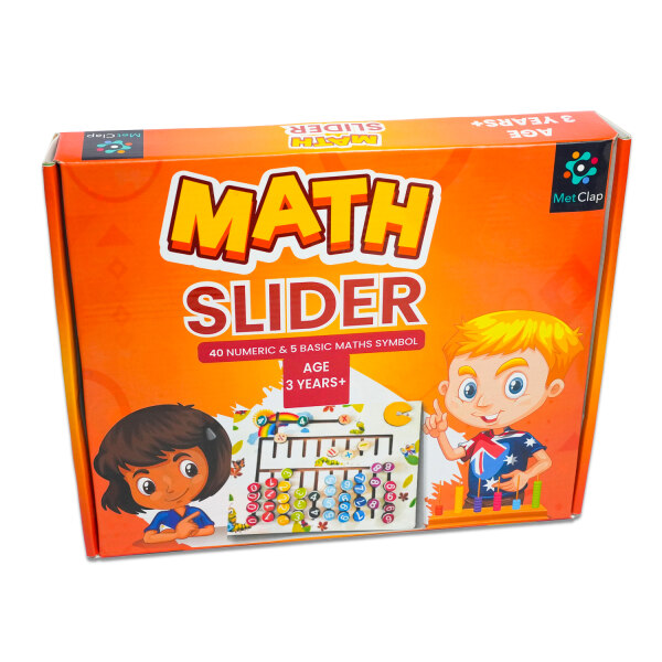 Metclap Maths Slider – Ultimate Adjustable Math Skills Slider for Children