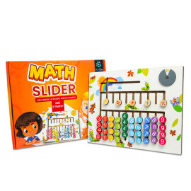 Metclap Maths Slider – Ultimate Adjustable Math Skills Slider for Children