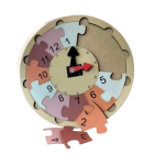 Educational Time Puzzle Clock - Time Management Puzzle Clock