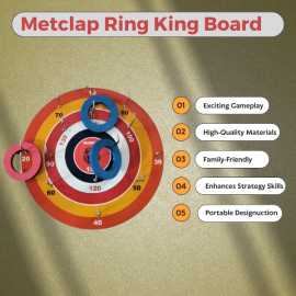 Metclap Primium Ring King Board: Ultimate Fun and Strategy