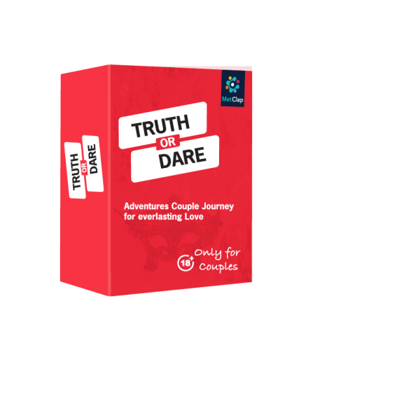 Truth or Dare: Couples Edition - Romantic Fantasy Card Game for Strengthening Monogamous Relationships