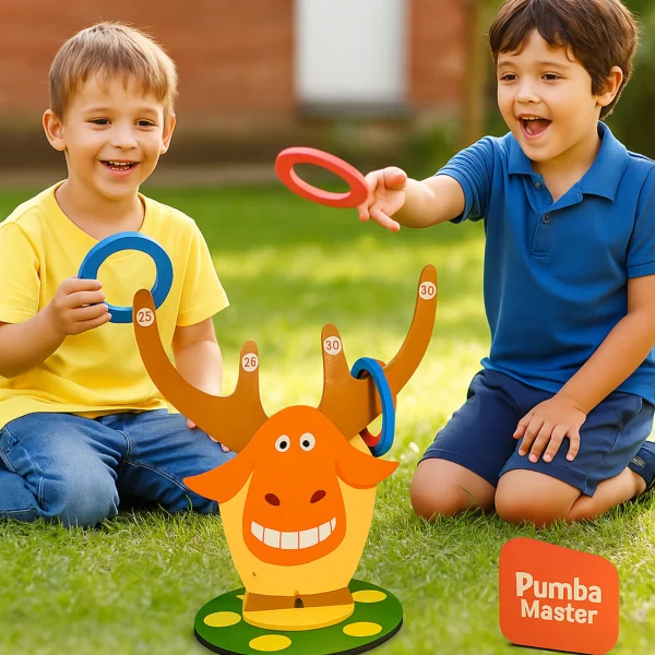 Pumba Master Adventure: Engaging Ring Toss Game for Kids