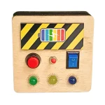 Basic LED Busy Board for Toddlers - Safe, Interactive and Ultimate Toy For Kids