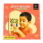 Basic LED Busy Board for Toddlers - Safe, Interactive and Ultimate Toy For Kids