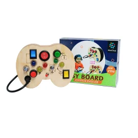 Interactive Joystick Busy Board for Toddlers – Screen-Free Fun And Ultimate Busy Board