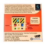 Basic LED Busy Board for Toddlers - Safe, Interactive and Ultimate Toy For Kids