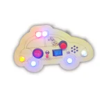 Car Shaped Busy Board for Toddlers – Screen-Free Fun & Learning Adventure, Best Car-Shape Busy Board