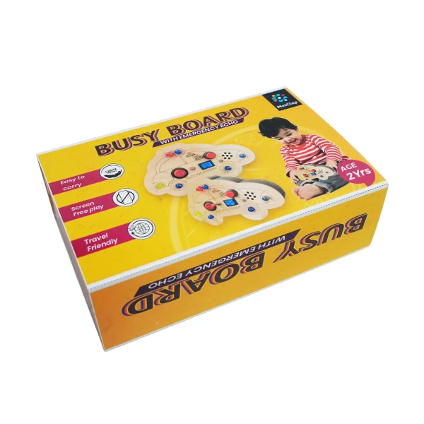 Car Shaped Busy Board for Toddlers – Screen-Free Fun & Learning Adventure, Best Car-Shape Busy Board