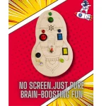Rocket-Shaped Busy Board for Toddlers – Spark Creativity & Fun, Best Rocket-Shaped Busy Board