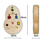 Rocket-Shaped Busy Board for Toddlers – Spark Creativity & Fun, Best Rocket-Shaped Busy Board