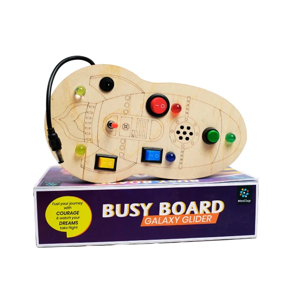 Rocket-Shaped Busy Board for Toddlers – Spark Creativity & Fun, Best Rocket-Shaped Busy Board
