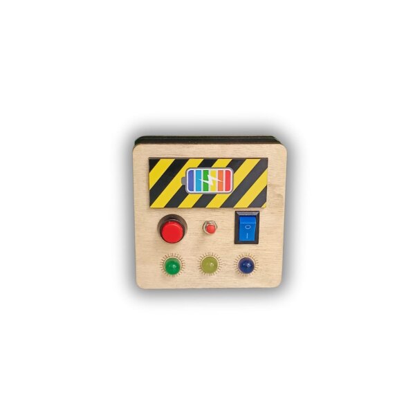 Basic LED Busy Board for Toddlers - Safe, Interactive and Ultimate Toy For Kids