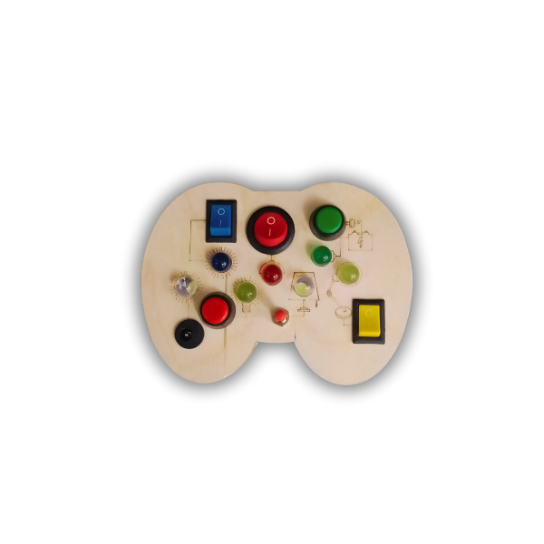Interactive Joystick Busy Board for Toddlers – Screen-Free Fun And Ultimate Busy Board