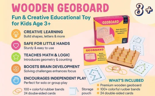Metclap - wooden geoboard - Aplus 2