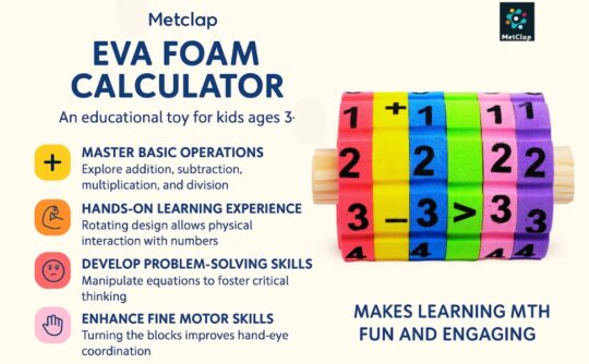 Metclap - EVA Foam Math Calculator - Aplus 2