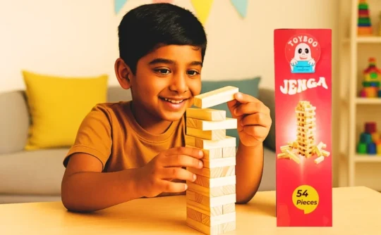 Metclap - TOYBOO Jenga Wooden Blocks - A plus 1