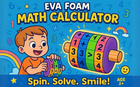 Metclap - EVA Foam Math Calculator - Aplus 4