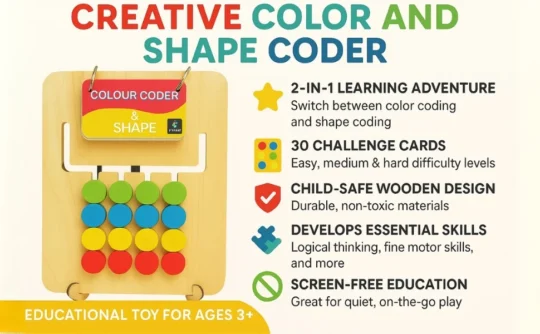 Metclap - Color and Shape Coding Toy - Aplus 2