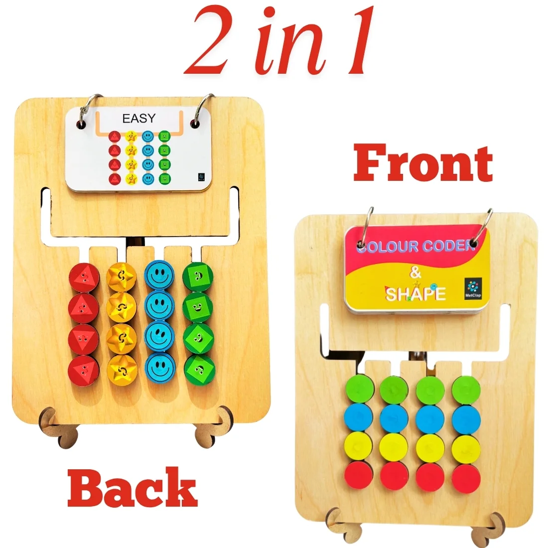 Color and Shape Coding Toy main product