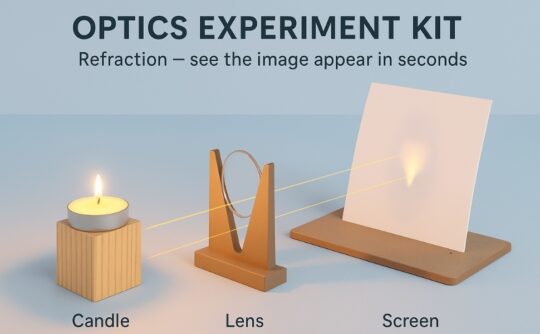 optics experiment kit
